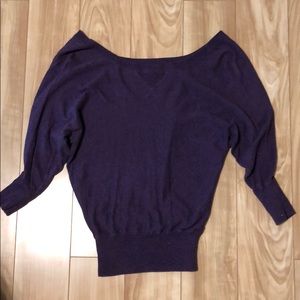 Off the shoulder sweater